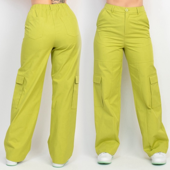 🆕Straight leg cargo pants with pockets - Picture 5 of 9